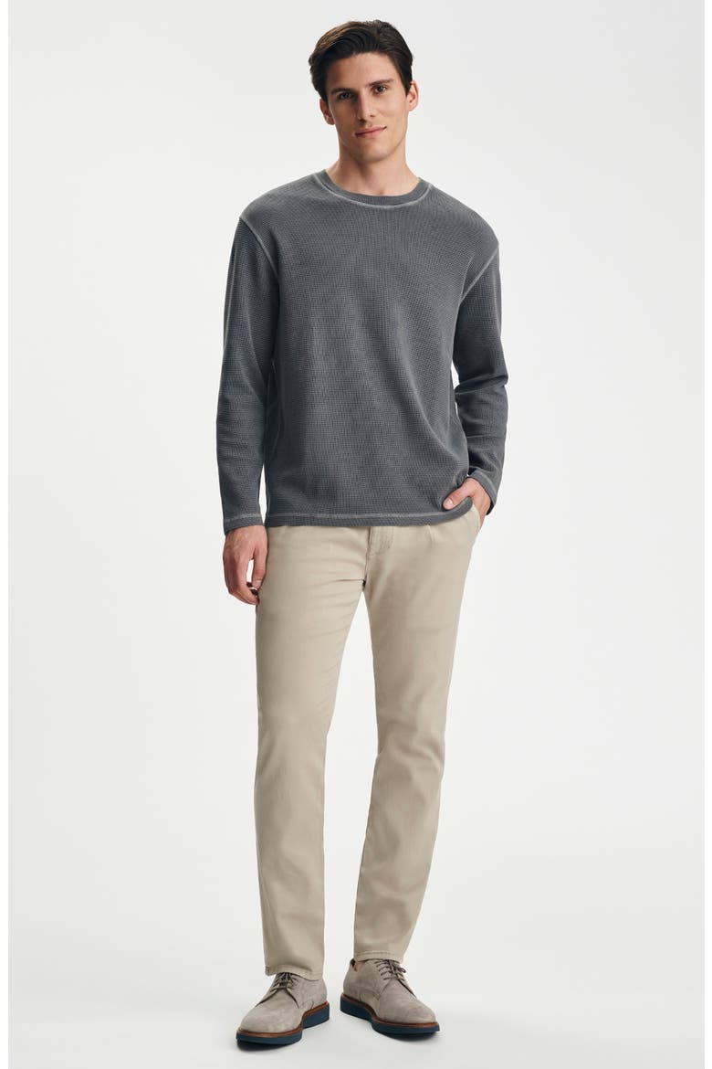 Will Pleated Slim Leg Chino Pants, Alternate, color, BONE LUXE TWILL