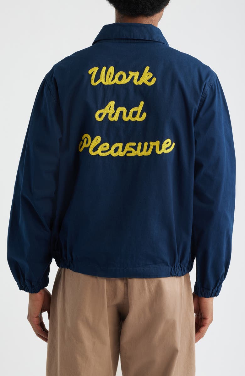 Service Works Twill Work Jacket, Alternate, color, Dark Navy