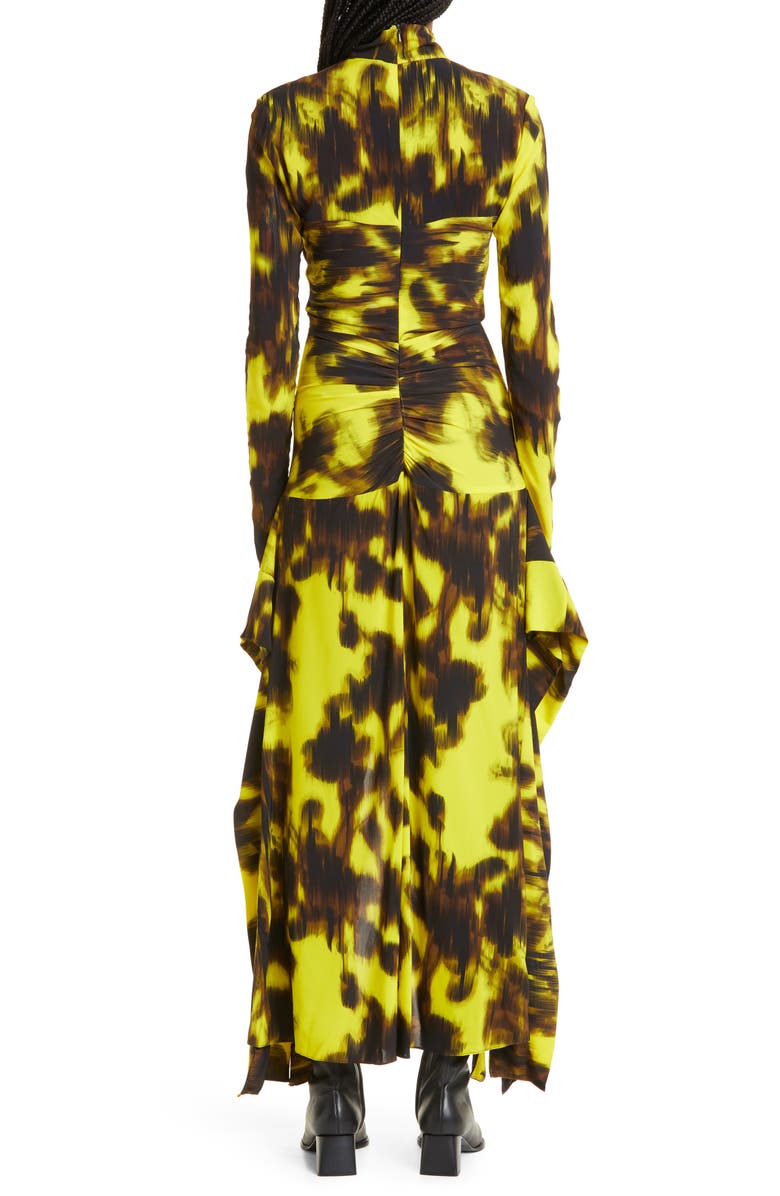 Aknvas Houston Long Sleeve Print Dress, Alternate, color, 