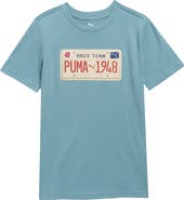 PUMA Kids' Vintage Moto Plate Graphic T-Shirt