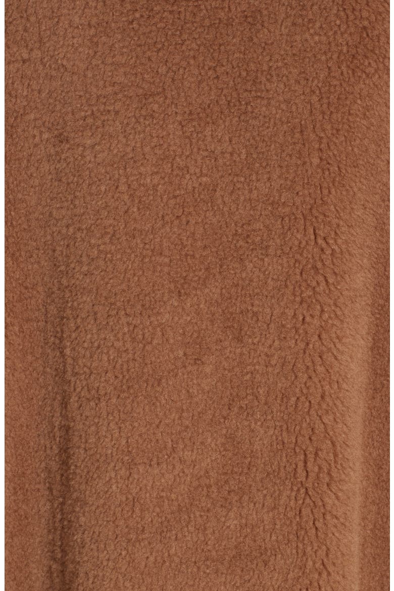 Teddy Bear Icon Faux Fur Coat, Alternate, color, CAMEL