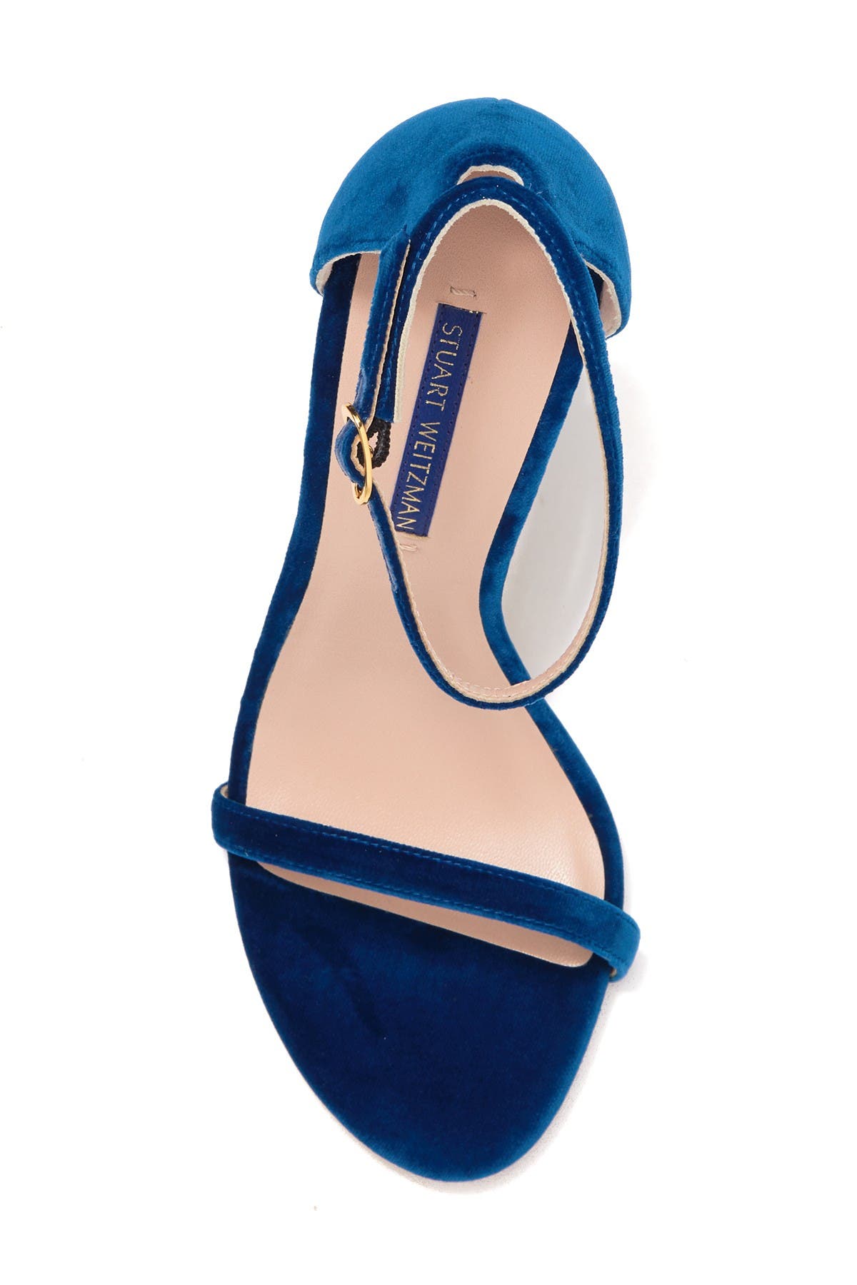 Stuart Weitzman Nudist Stiletto Ankle Strap Sandal, Main, color, 