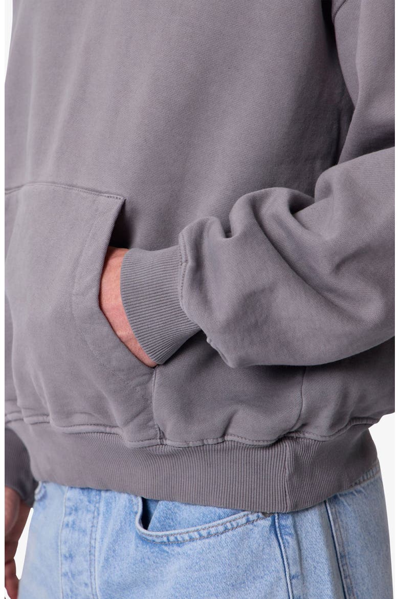Heavyweight Pullover Cotton Hoodie, Alternate, color, WASHED MAUVE