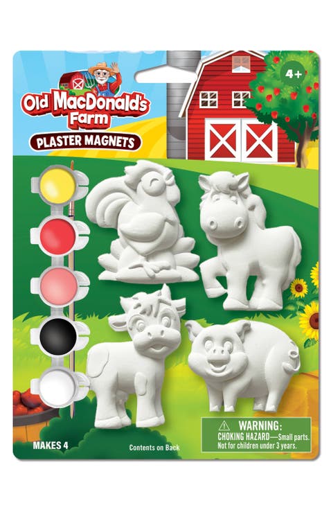 Old MacDonald 6-Pack Magnets Paint Kit