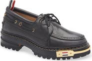 Thom Browne Lug Sole Boat Shoe