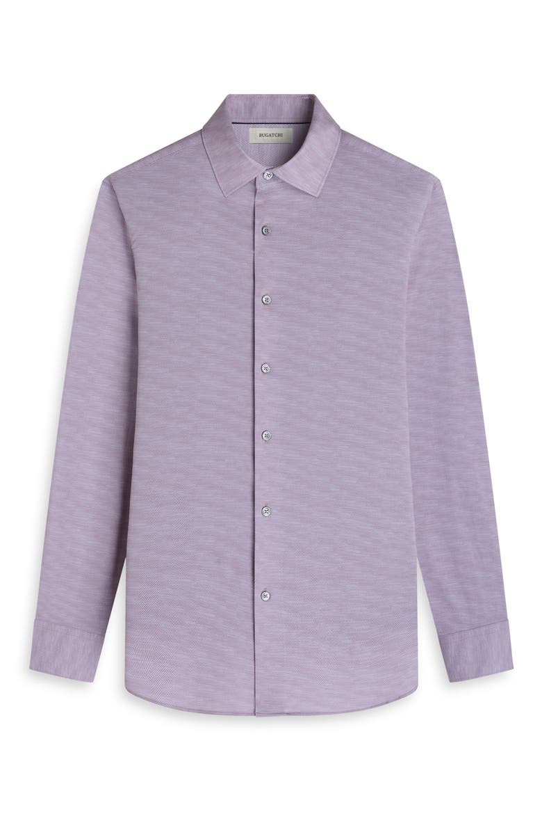 James OoohCotton® Herringbone Button-Up Shirt, Alternate, color, WOOD ROSE