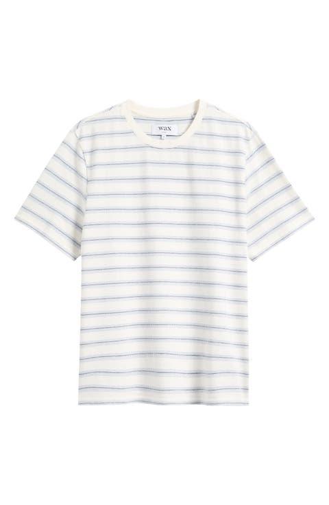 Dean Stripe Organic Cotton T-Shirt