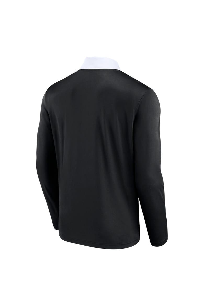 Men's Fanatics Black Chicago White Sox Unstoppable Quarter-Zip Top, Alternate, color, Black
