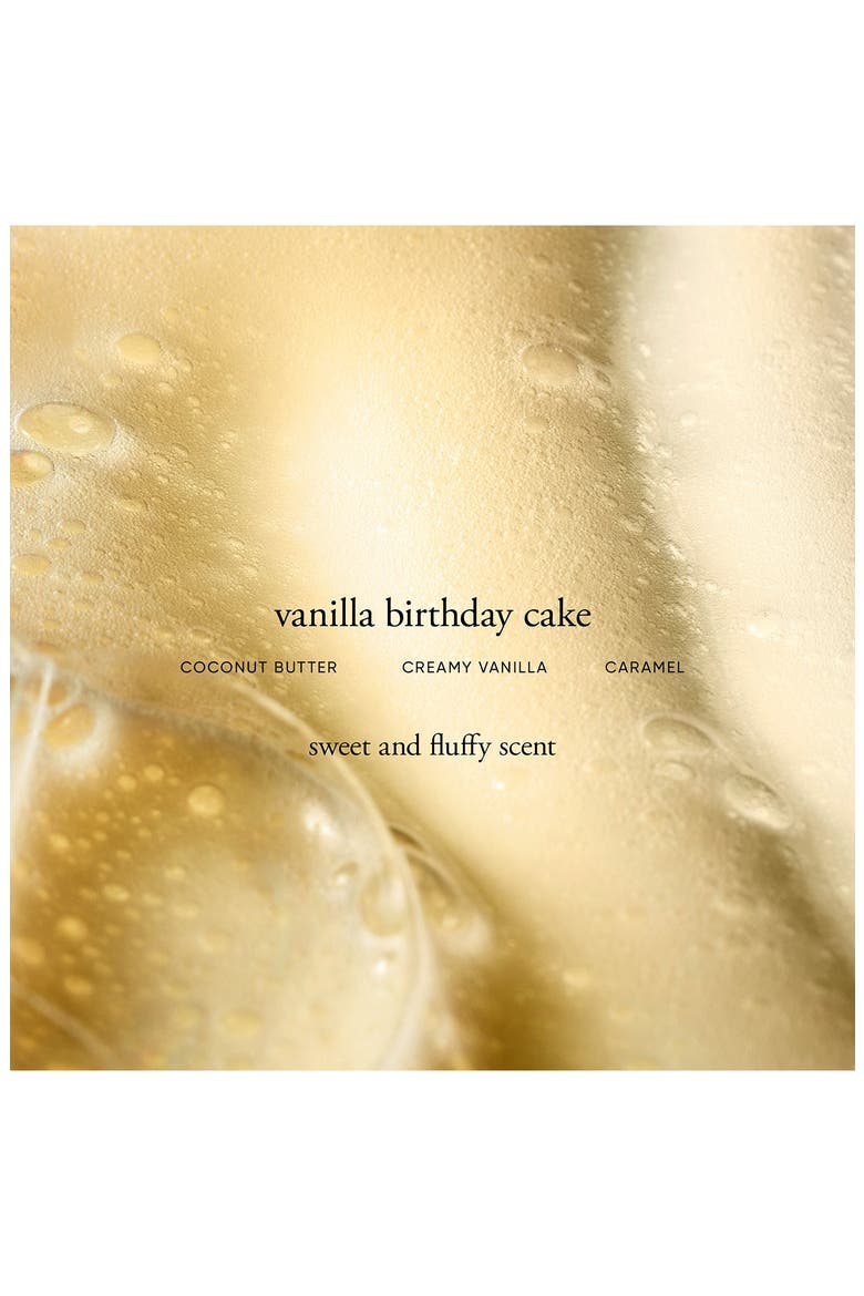 Vanilla Birthday Cake Shampoo Shower Gel & Bubble Bath, Alternate, color, NO COLOR