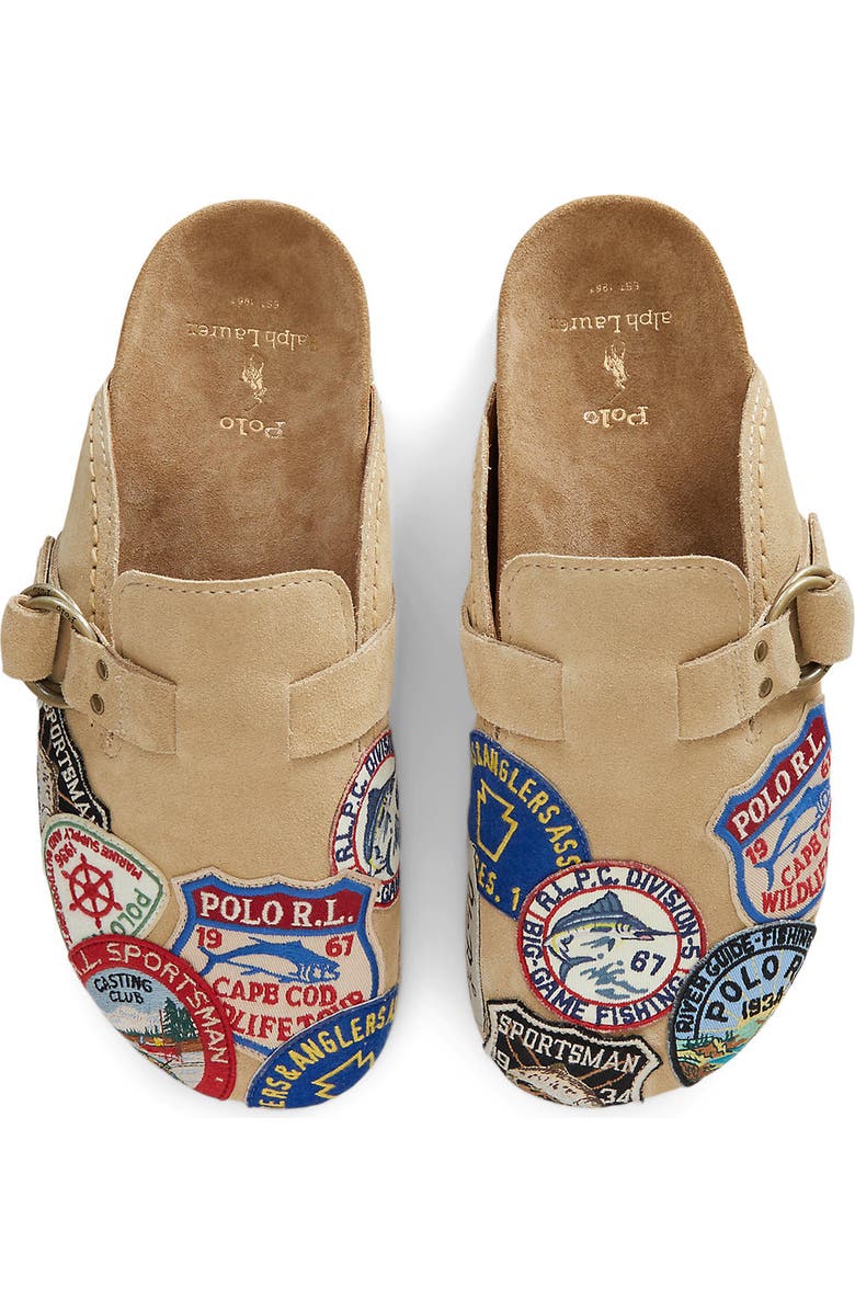 Polo Ralph Lauren Turbach Embroidered Clog, Alternate, color,
