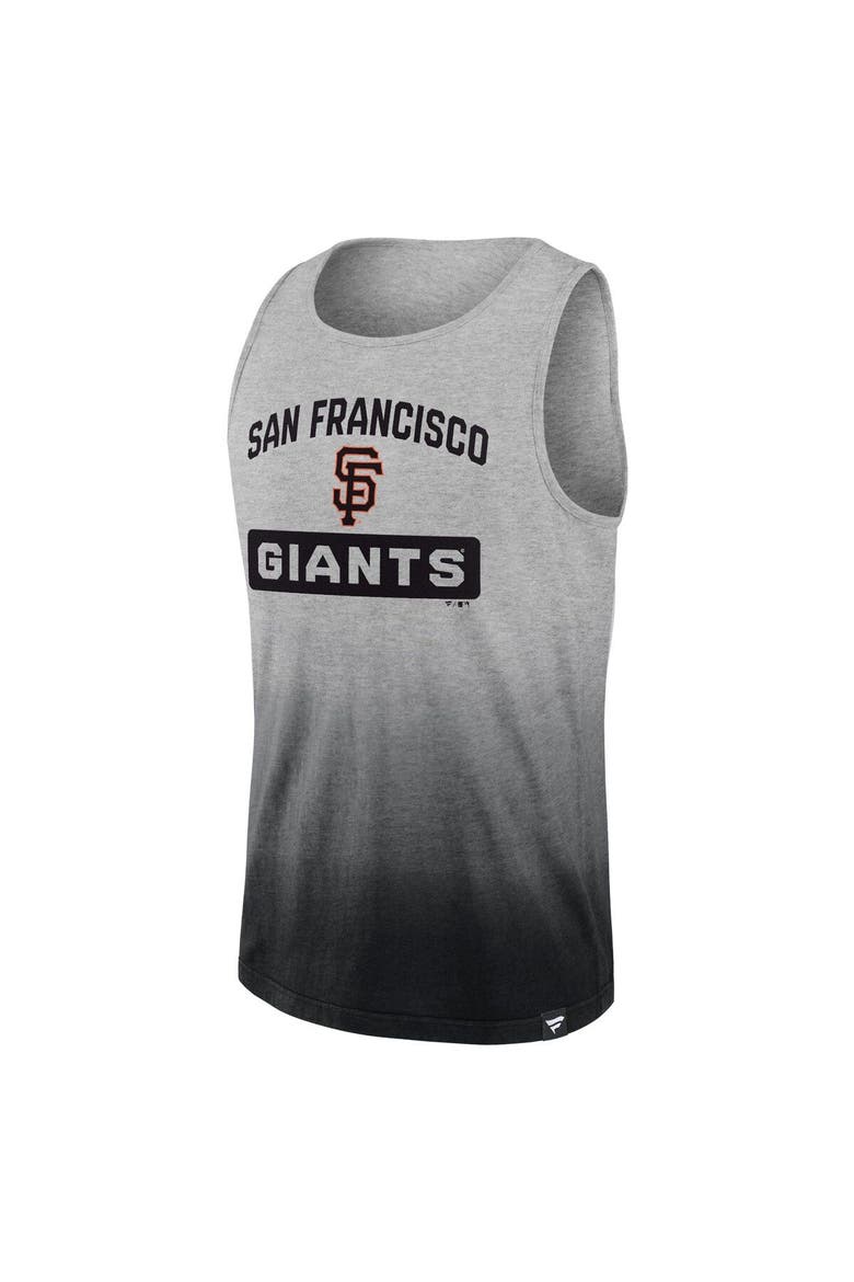 Men's Fanatics Branded Gray/Black San Francisco Giants Our Year Tank Top, Alternate, color, Heather Gray
