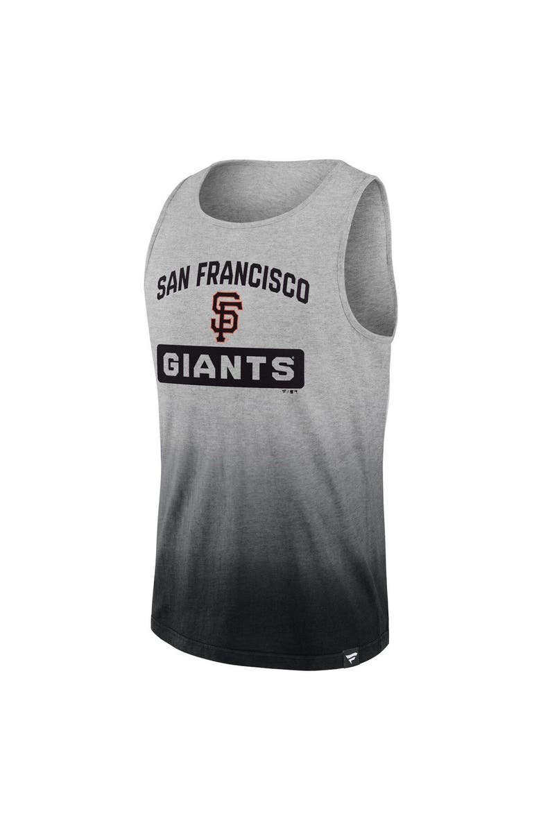 FANATICS Men's Fanatics Branded Gray/Black San Francisco Giants Our Year Tank Top, Alternate, color, Heather Gray