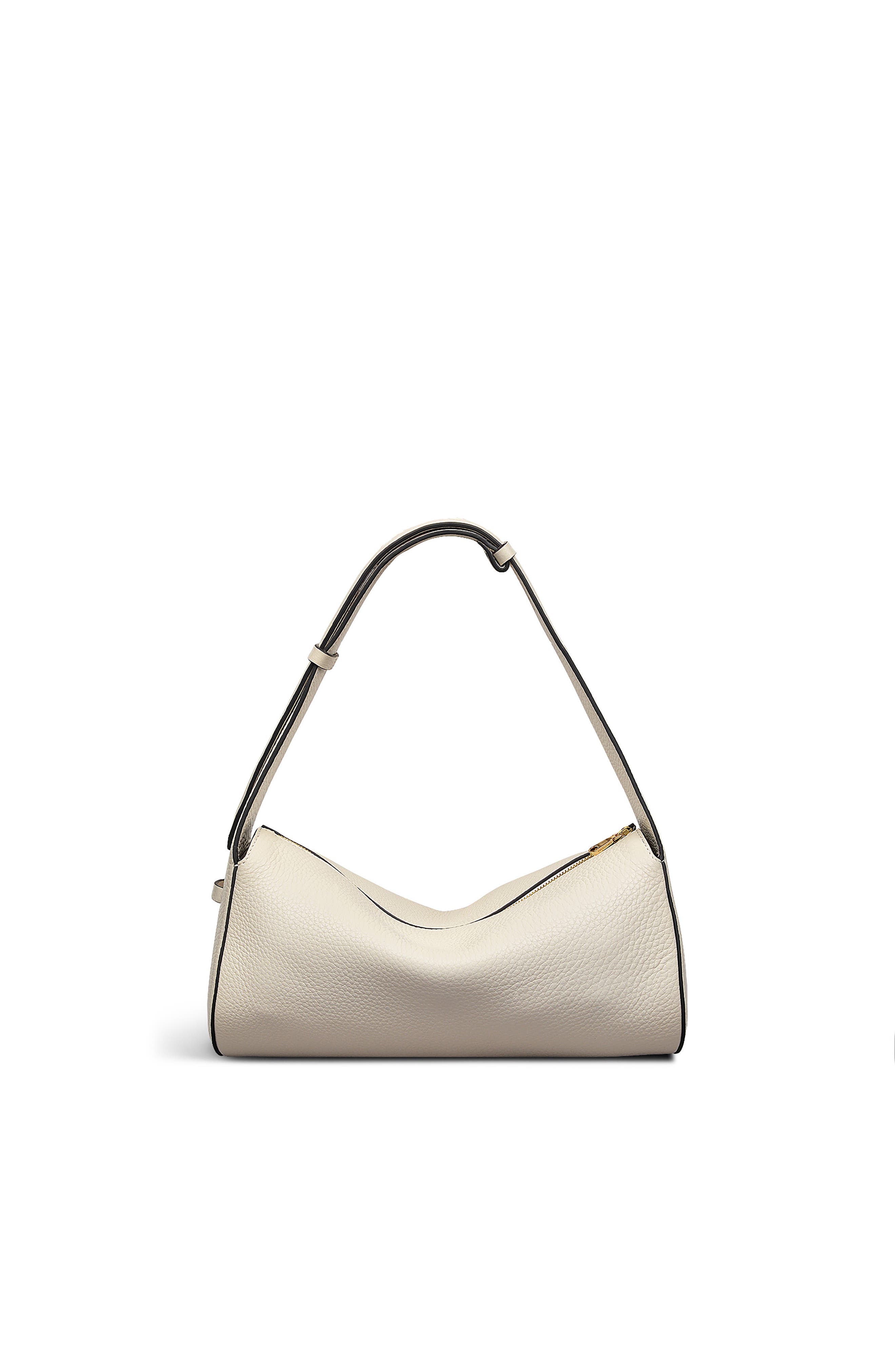 Radley Abbey Mews Small Ziptop Shoulder Bag, Alternate, color, Chalk