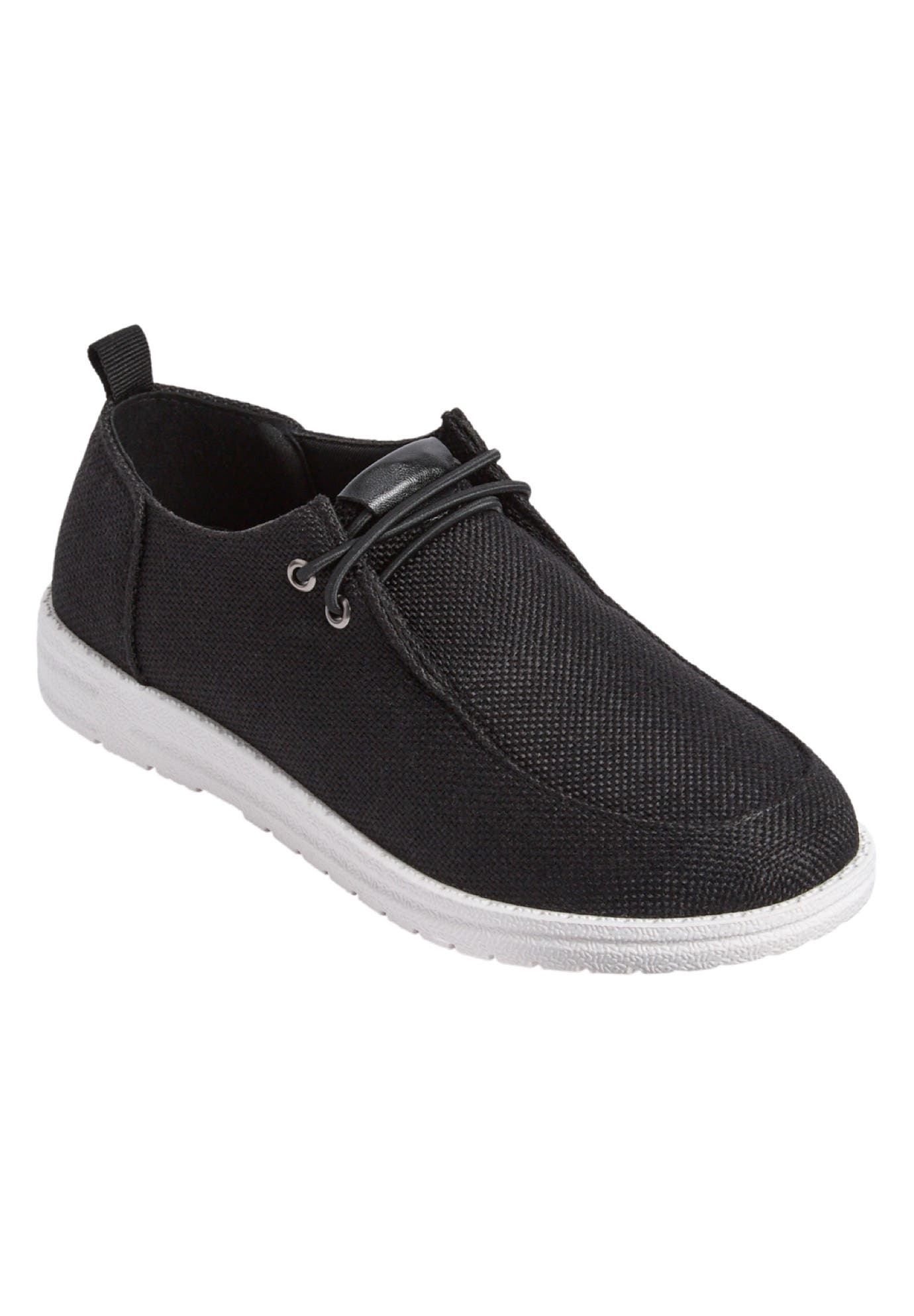 The Bridley Slip On Boat Shoe, Main, color, BLACK