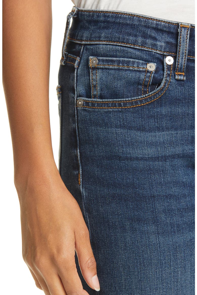 Cate High Waist Crop Skinny Jeans, Alternate, color, MARIGOLD