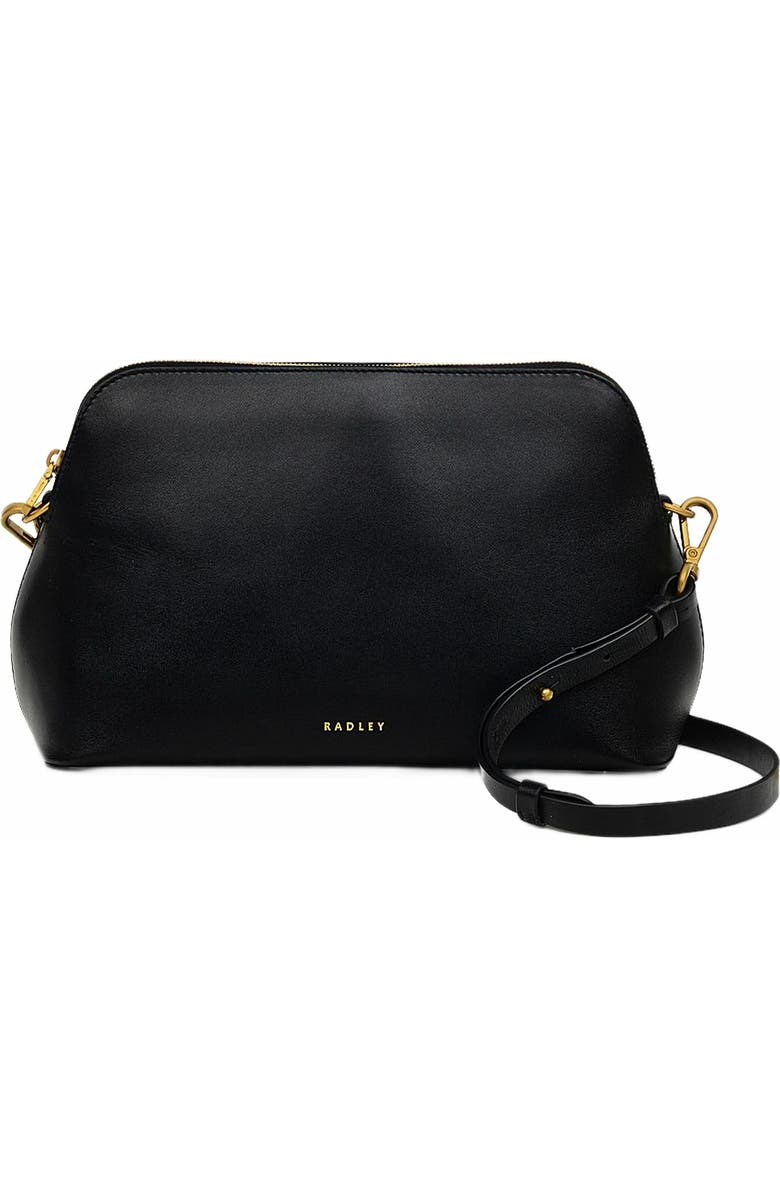 Radley Liverpool Street Medium Ziptop Crossbody Bag, Main, color, Black