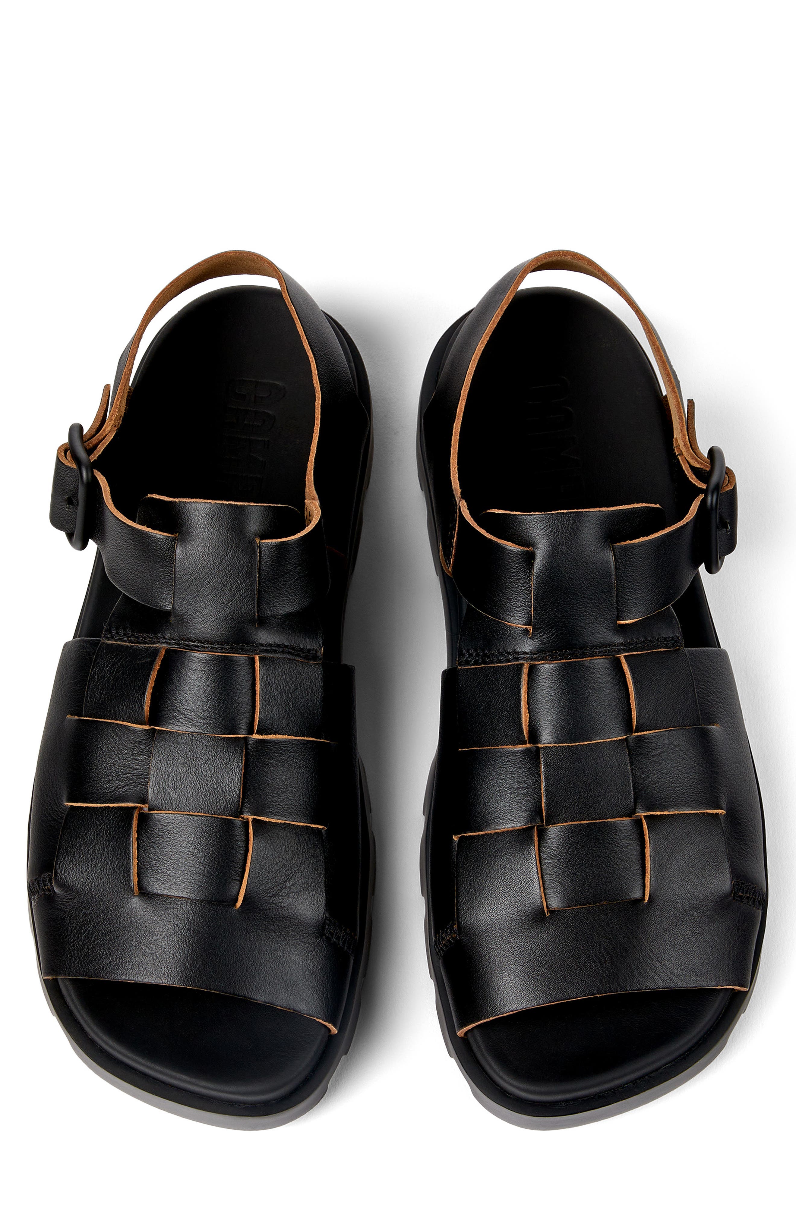 Camper Brutus Fisherman Sandal, Alternate, color, 