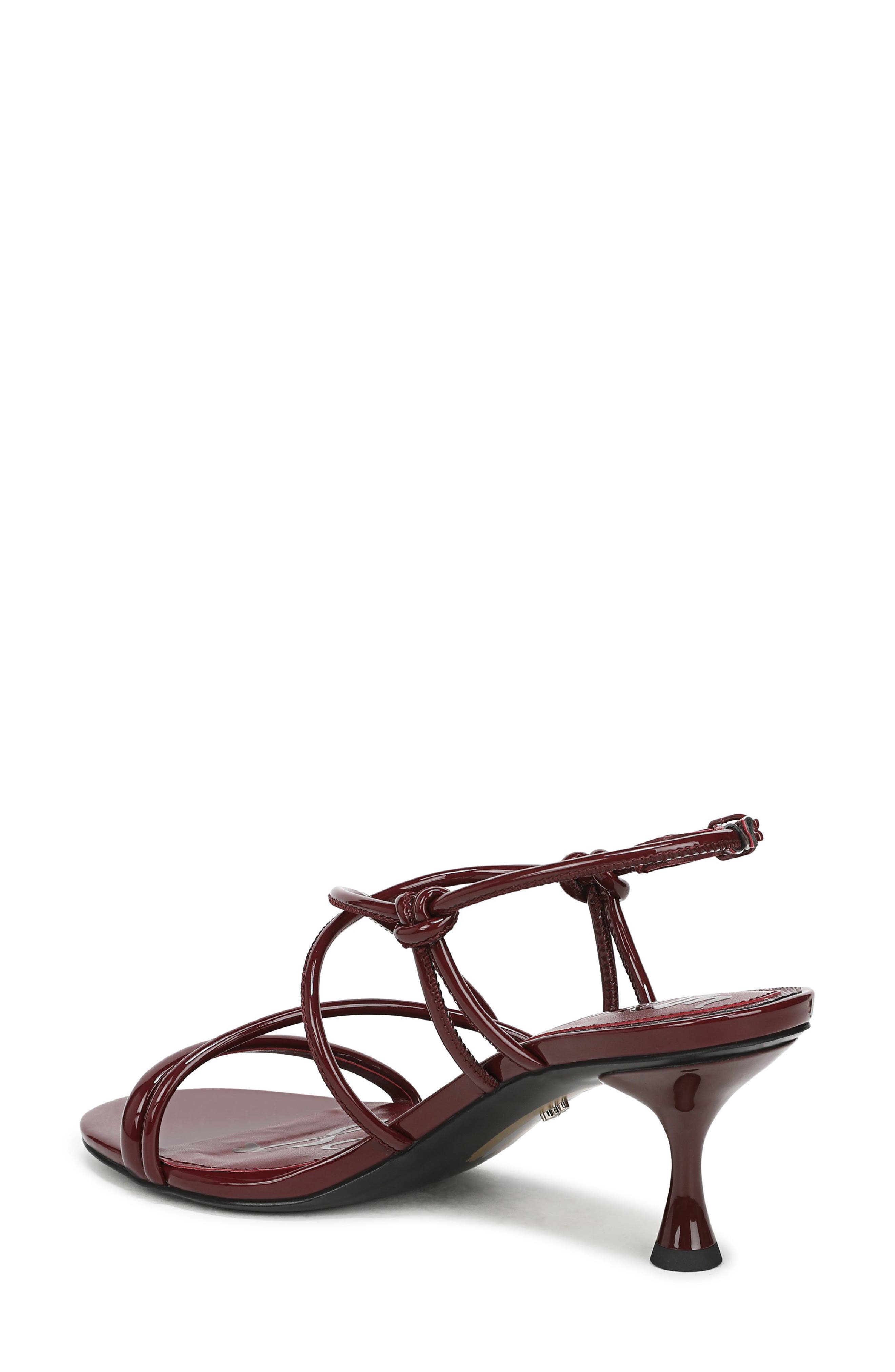 Sam Edelman Rianna Strappy Sandal, Alternate, color, French Merlot