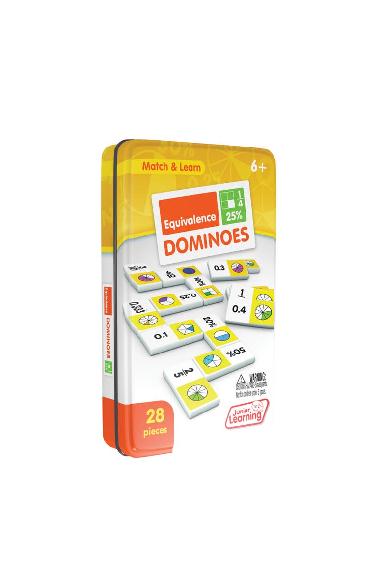 Junior Learning Equivalence Dominoes, Alternate, color, Multicolored