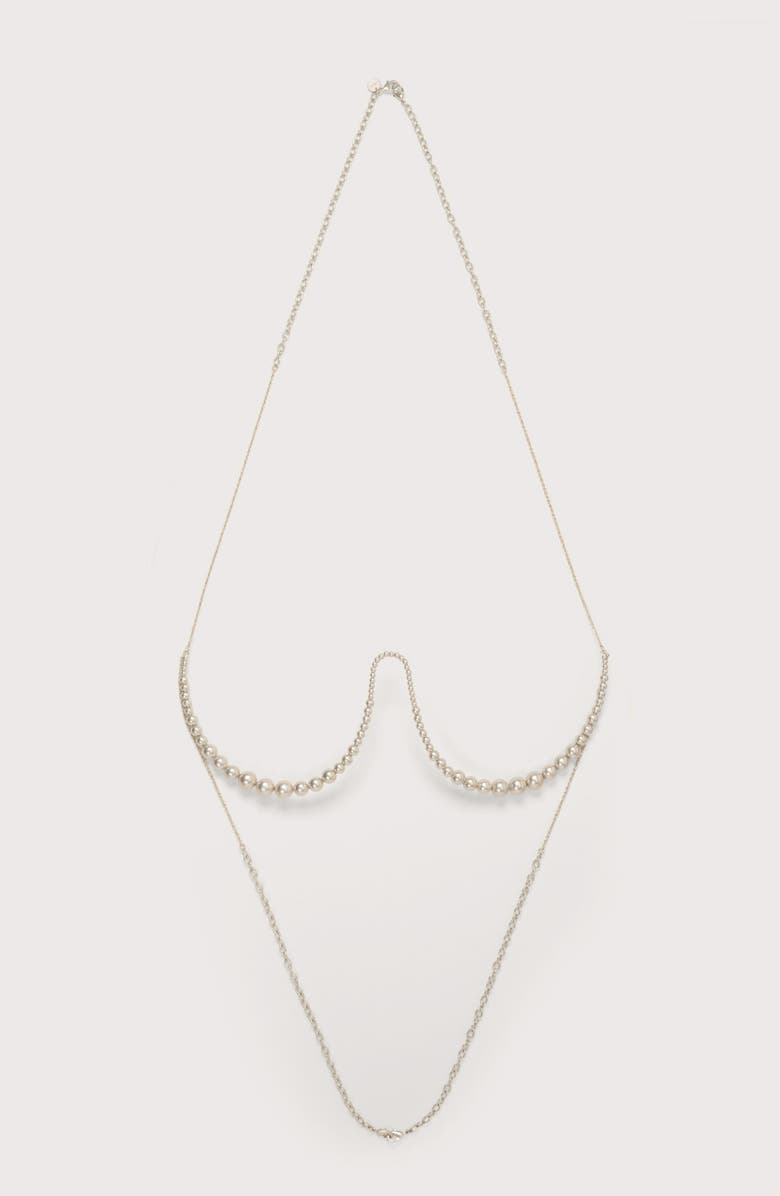 Cult Gaia Wren Bralette Body Jewelry, Alternate, color,