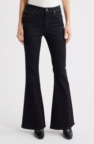 rag & bone Flexi Dahlia Mid Rise Flare Jeans