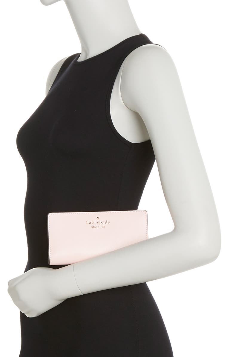 Kate Spade New York staci large slim bifold wallet, Alternate, color, 
