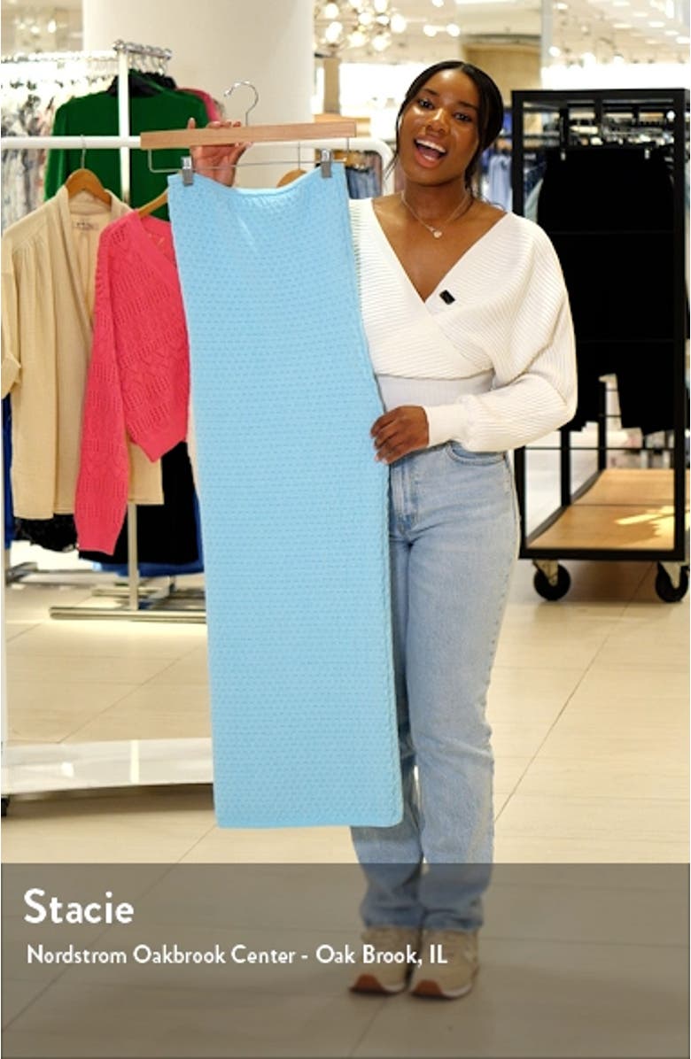 Strapless Maxi Sweater Dress, sales video thumbnail