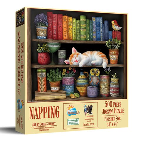 Napping 500 piece Jigsaw Puzzle for Adults