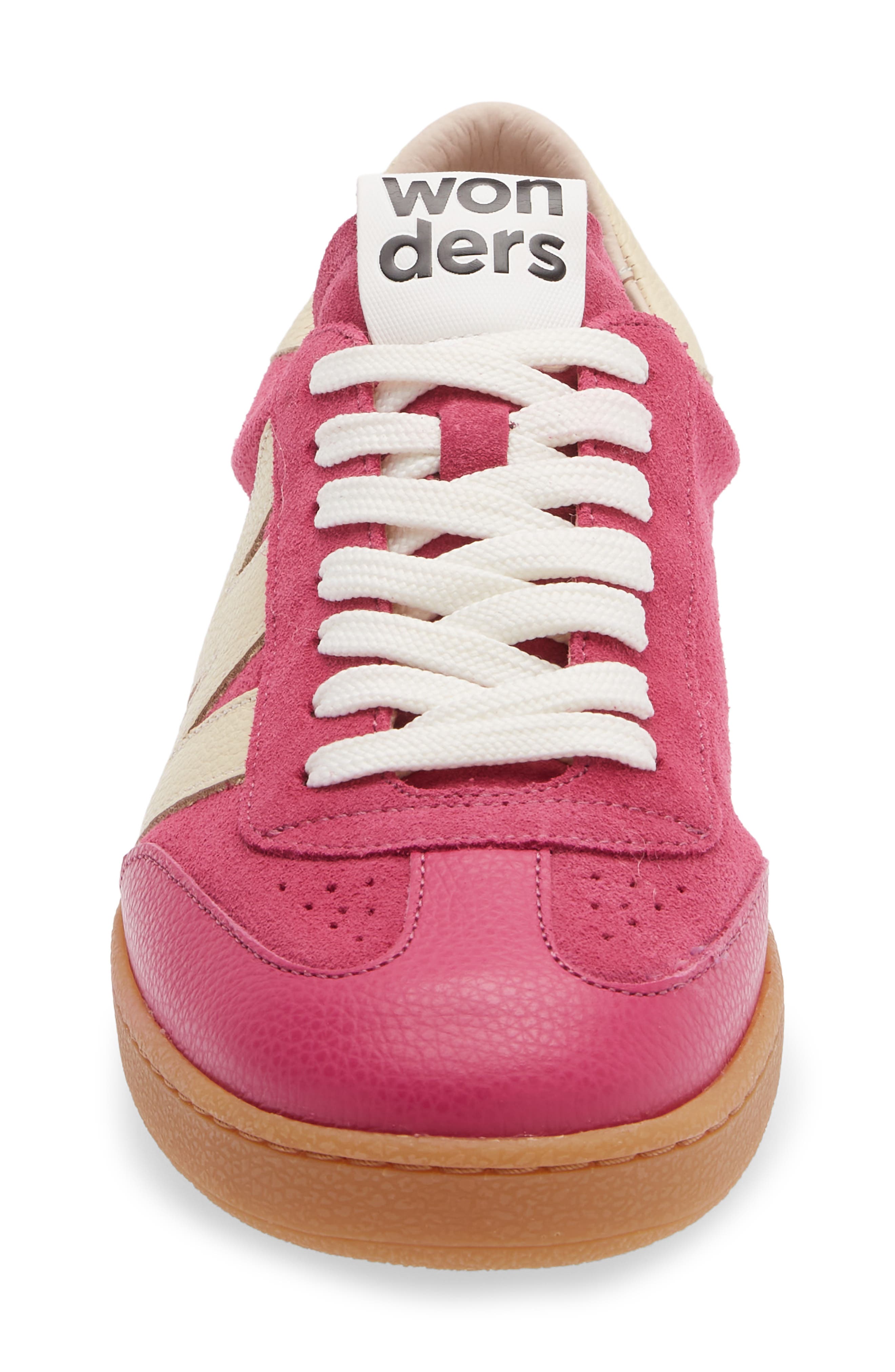 Lace-up Sneaker, Alternate, color, FUCHSIA