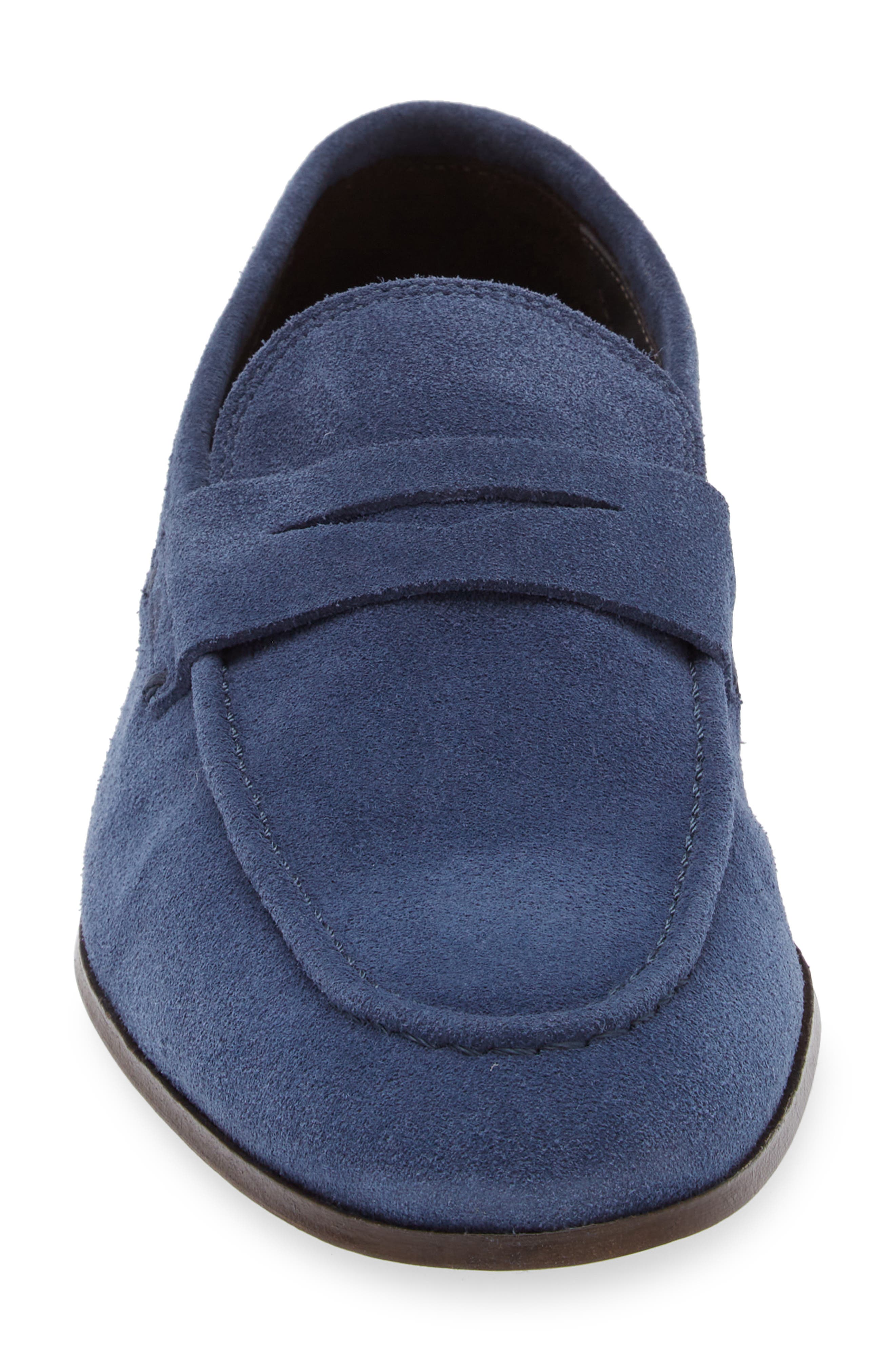 TO BOOT NEW YORK Selleck Loafer, Alternate, color, Suede Navy