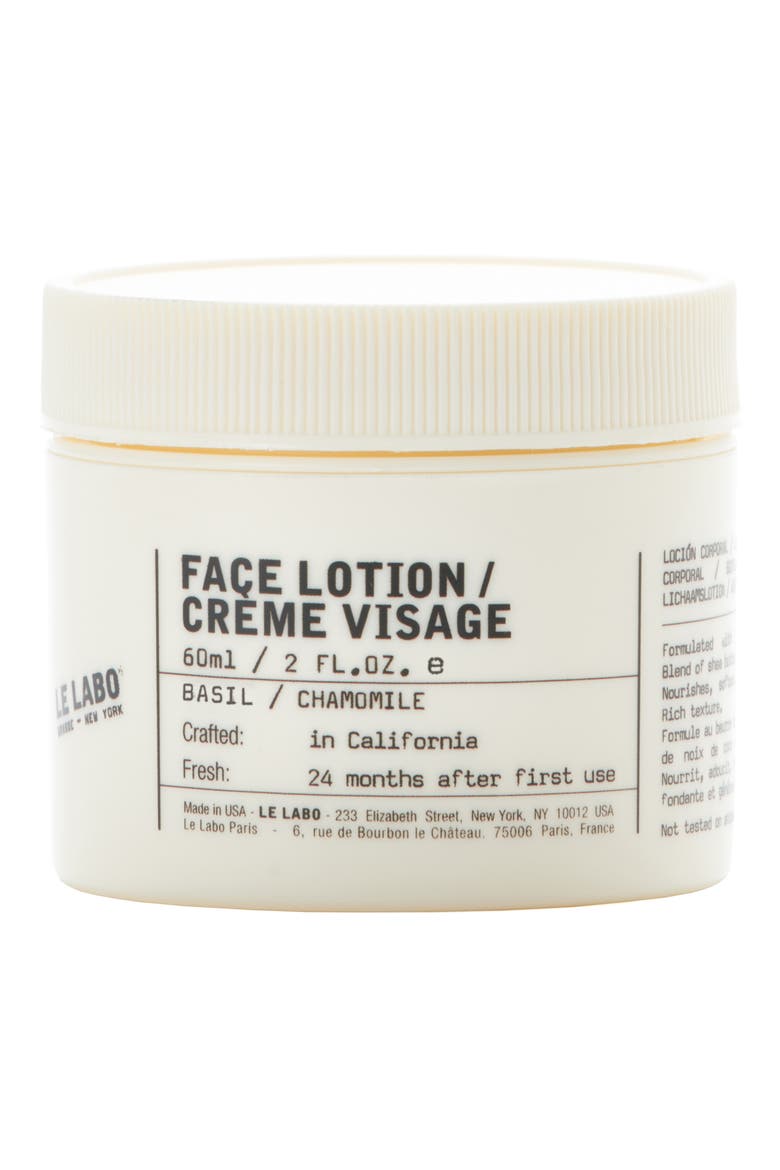 Basil Face Lotion, Main, color, NO COLOR