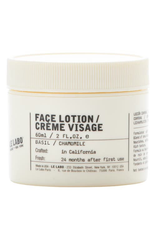Le Labo Basil Face Lotion  product