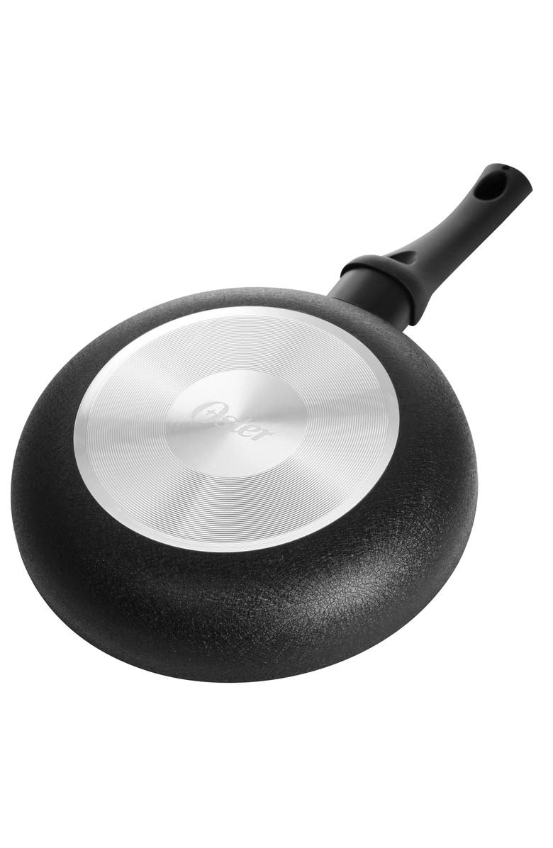 OSTER Ashford 8 Inch Non Stick Aluminum Frying Pan, Alternate, color, Black