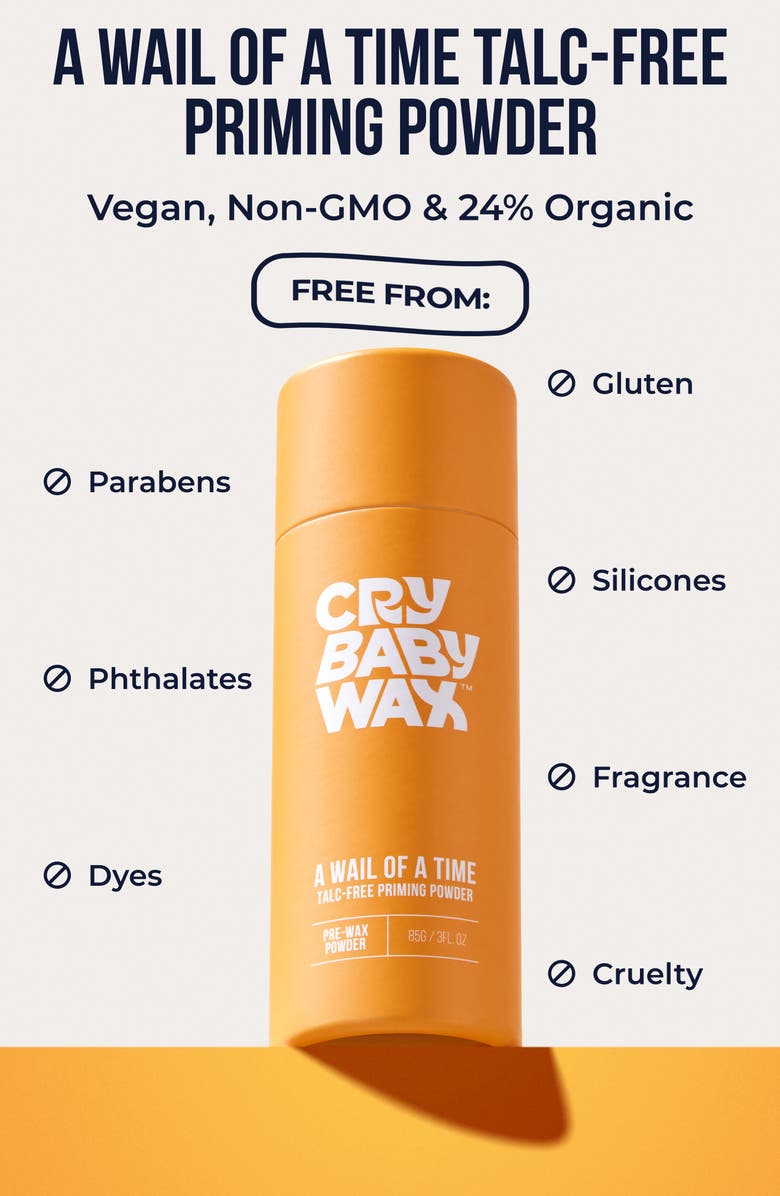 Crybaby Wax A Wail of a Time Talc-Free Priming Powder, Alternate, color,
