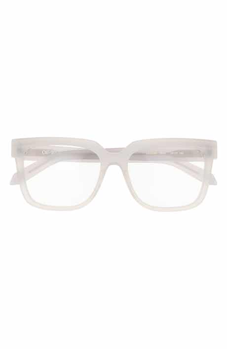 Off-White 55mm Square Reading Glasses