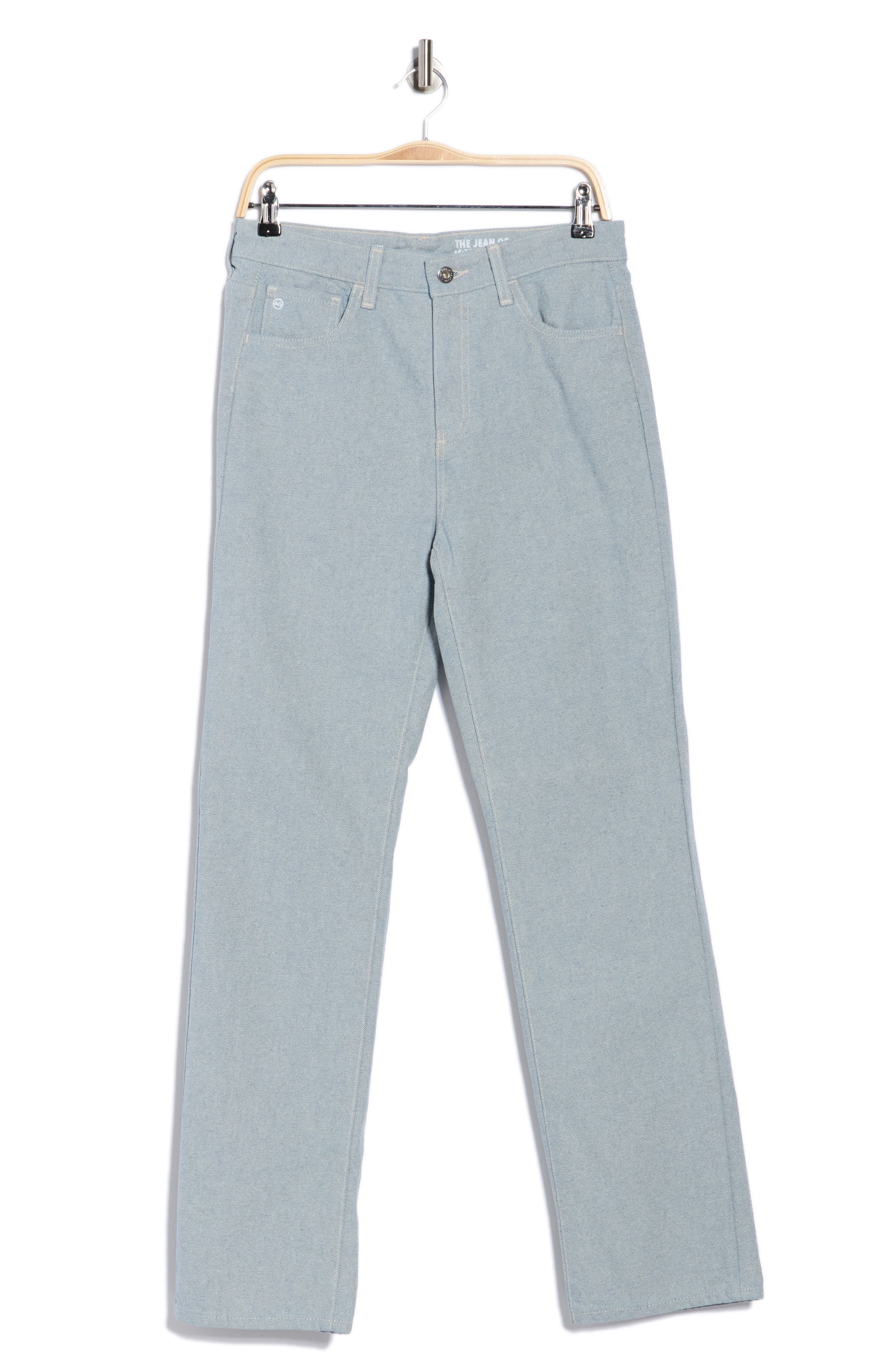 High Waist Straight Leg Jeans