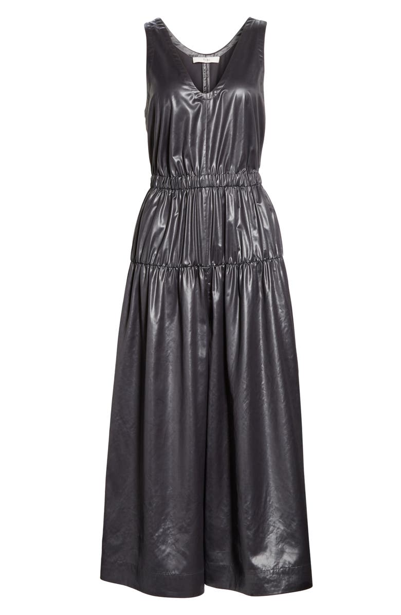 Tibi Liquid Drape Tiered Jumpsuit, Alternate, color, 