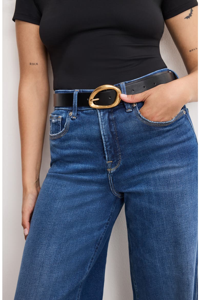 Soft-Tech Good Petite Wide Leg Jeans, Alternate, color, INDIGO891
