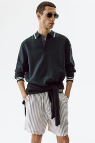 H&M Relaxed Fit Linen-blend Shorts