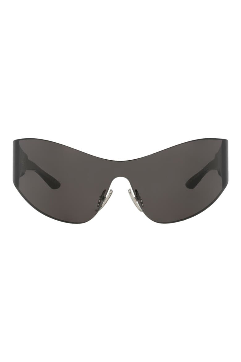 99mm Shield Sunglasses, Main, color, GREY GREY GREY