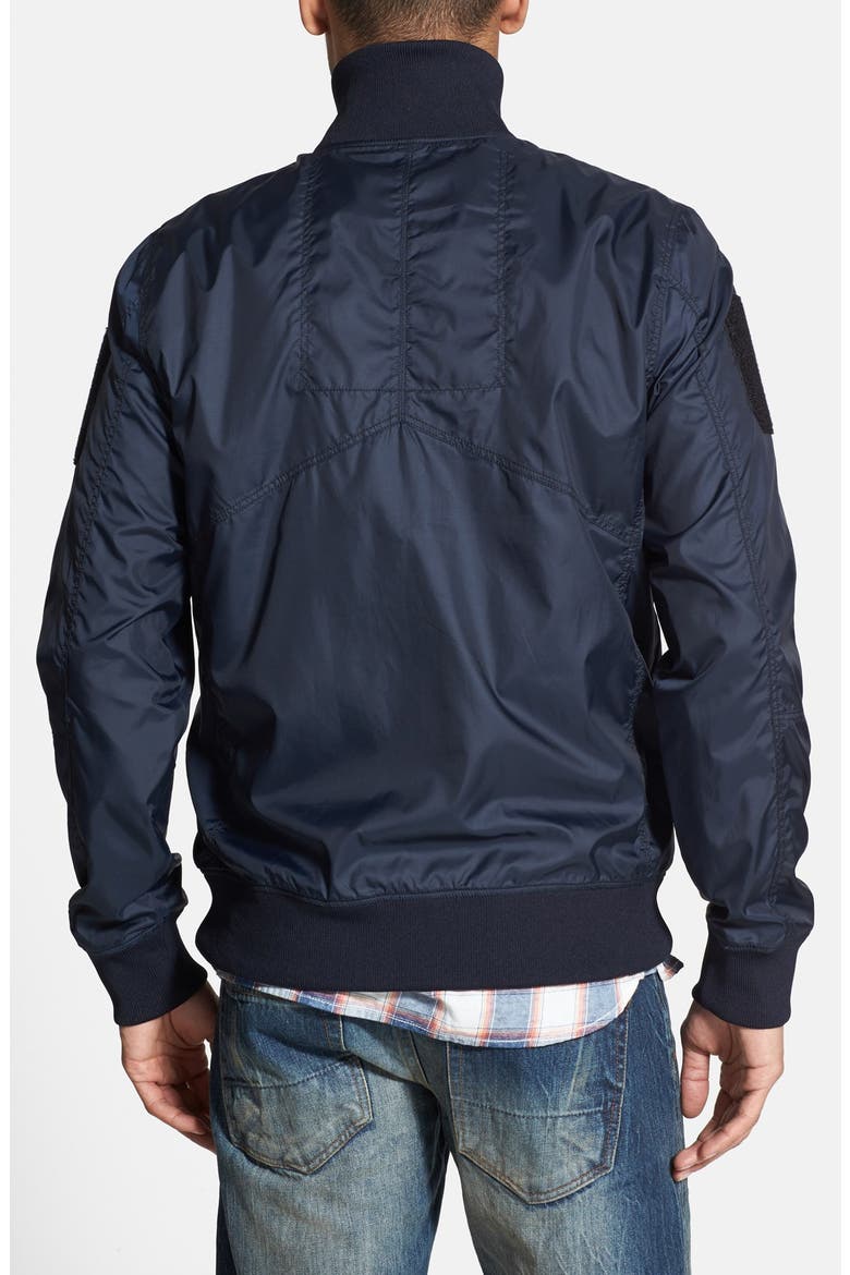 'Lockhart' Bomber Jacket, Alternate, color, MAZARINE BLUE