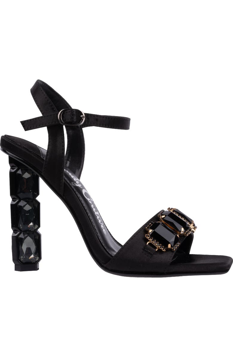LADY COUTURE Rhinestone Ankle Strap Sandal, Alternate, color,