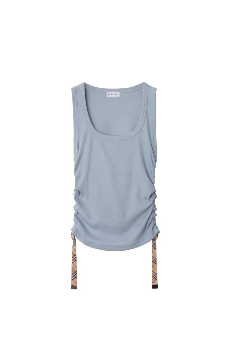 Burberry Festival Cotton Blend Tank Top, Alternate, color, 