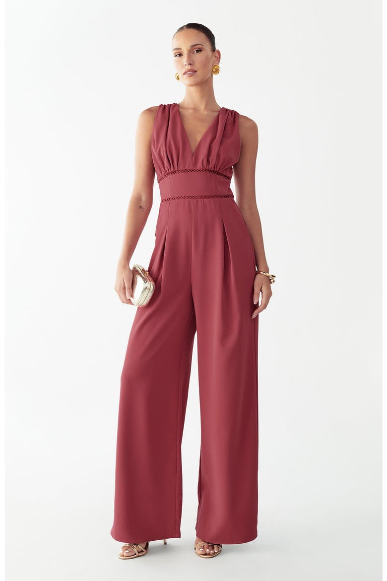 Lyle Jumpsuit, Main, color, China Rose