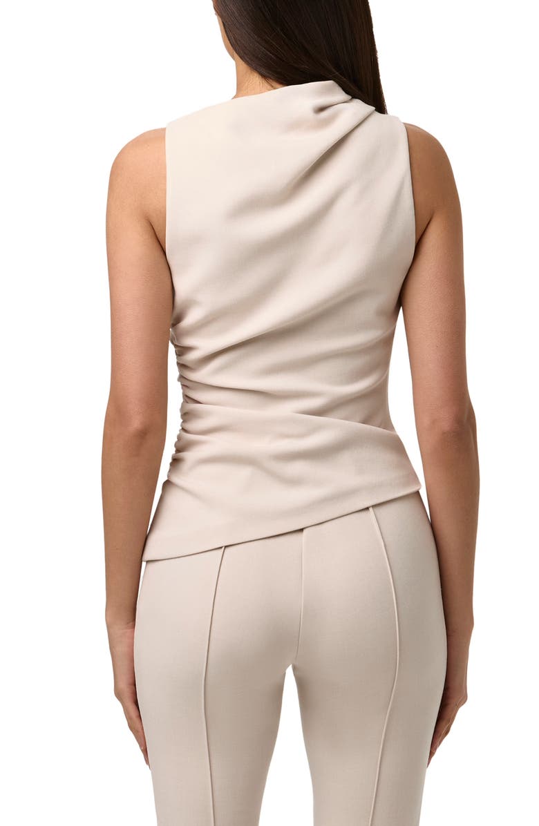 Naked Wardrobe Suiting Asymmetric Top, Alternate, color, Melange Beige