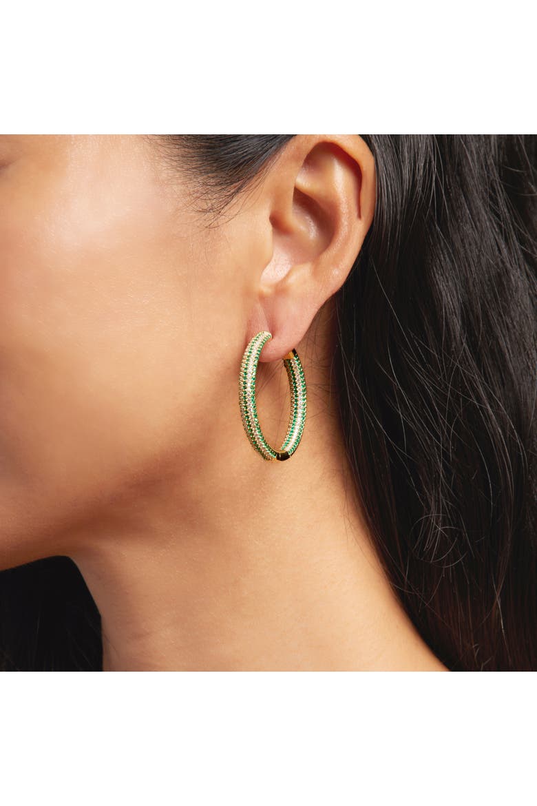 Tire Hoops, Alternate, color, Green Stripe/Gold