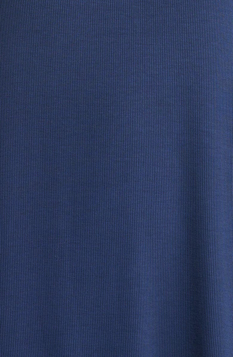 Cozy Earth Rib Knit Nightshirt, Alternate, color, Navy