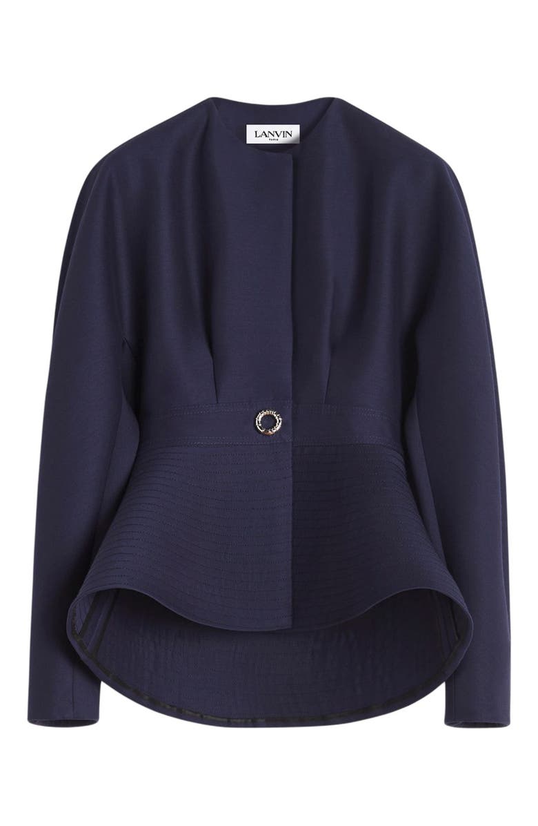 Lanvin MÉLODIE PEPLUM JACKET, Alternate, color, 
