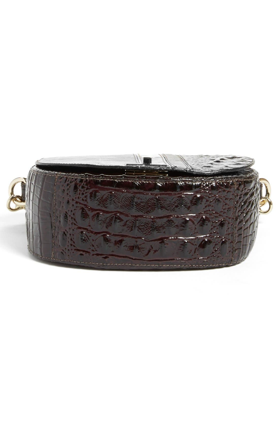Brahmin 'Tillie' Embossed Leather Crossbody Bag, Alternate, color, 