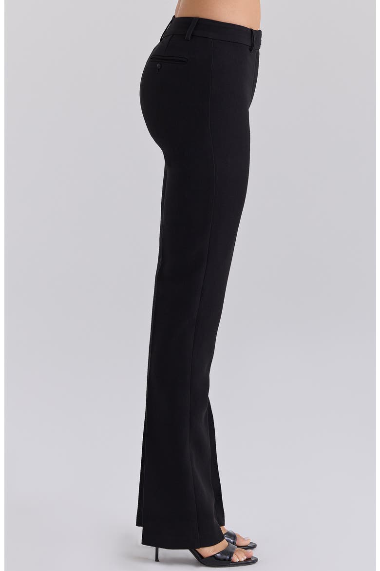 Victoire Straight Leg Pants, Alternate, color, BLACK